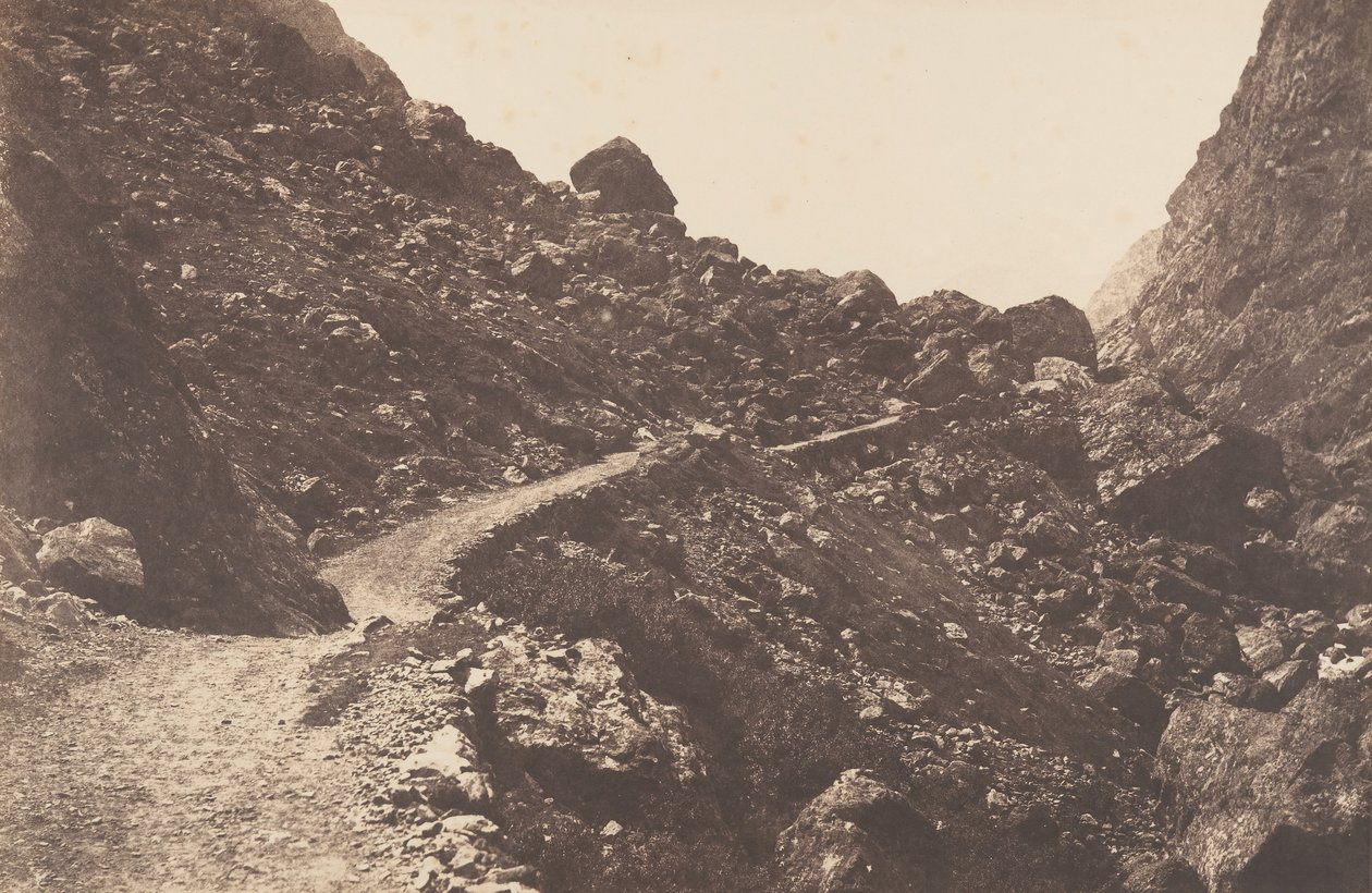 混沌之路，圣-索韦尔，1853年。 作者 约瑟夫维吉耶