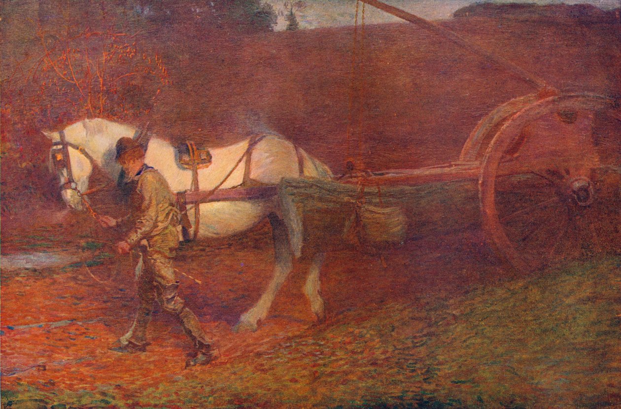 木材旅行车，c1906 作者 约瑟夫·沃尔特·韦斯特