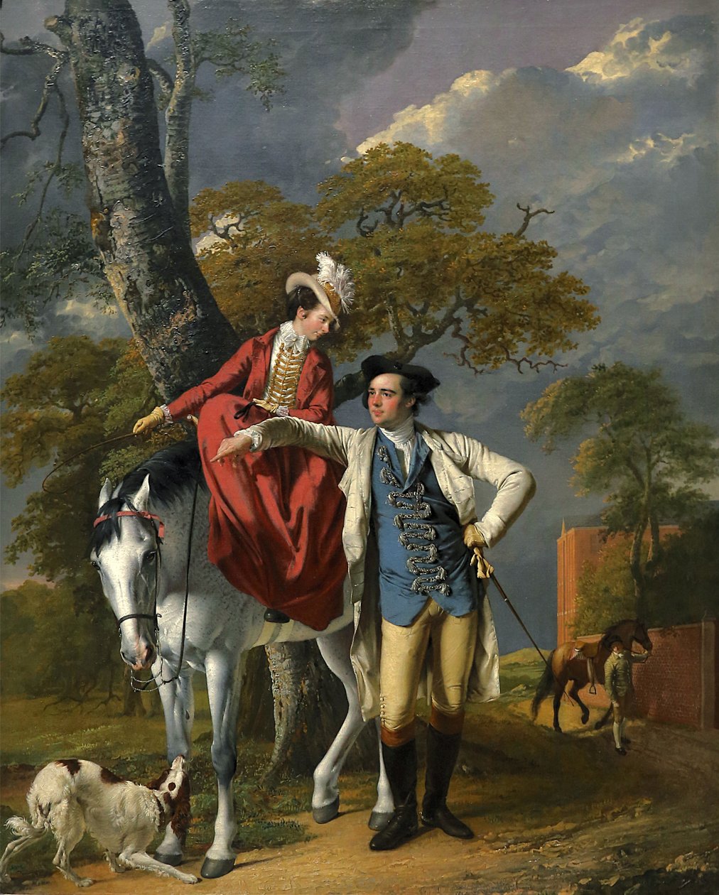 Thomas Coltman先生和夫人，1770-72 作者 德比的约瑟夫·赖特