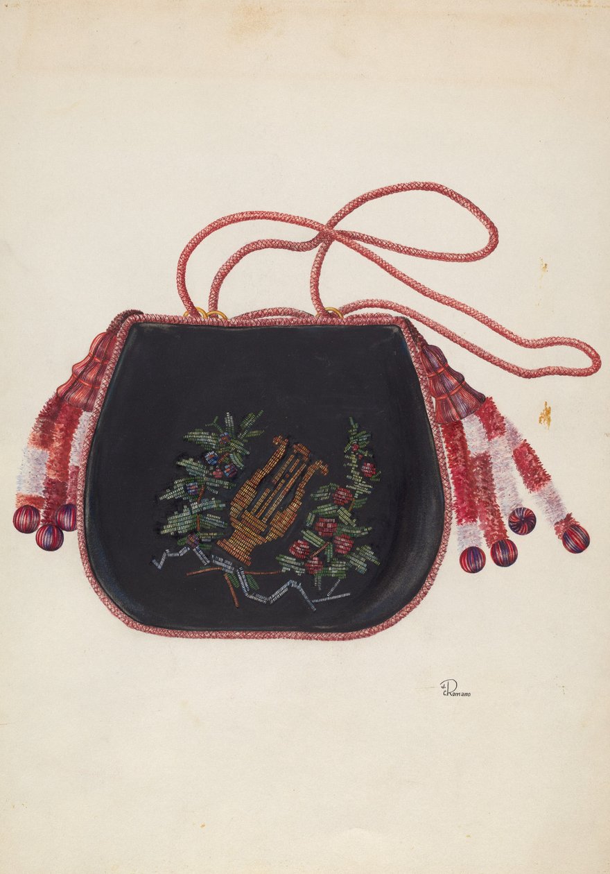 手袋，约1938年。 作者 约瑟芬·C·罗马诺