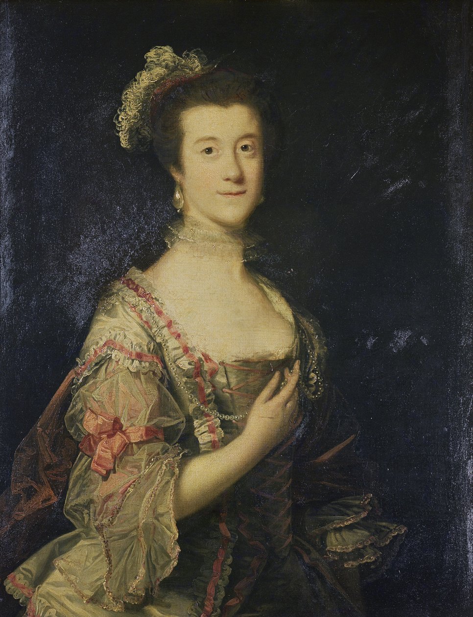 安妮斯坦利（1725-1803）后来，Lady Mendip，1755年 作者 约书亚·雷诺兹（Joshua Reynolds）