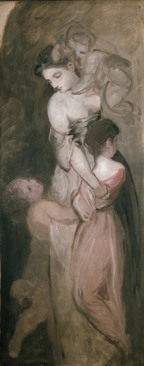 慈善，18世纪 作者 约书亚·雷诺兹（Joshua Reynolds）