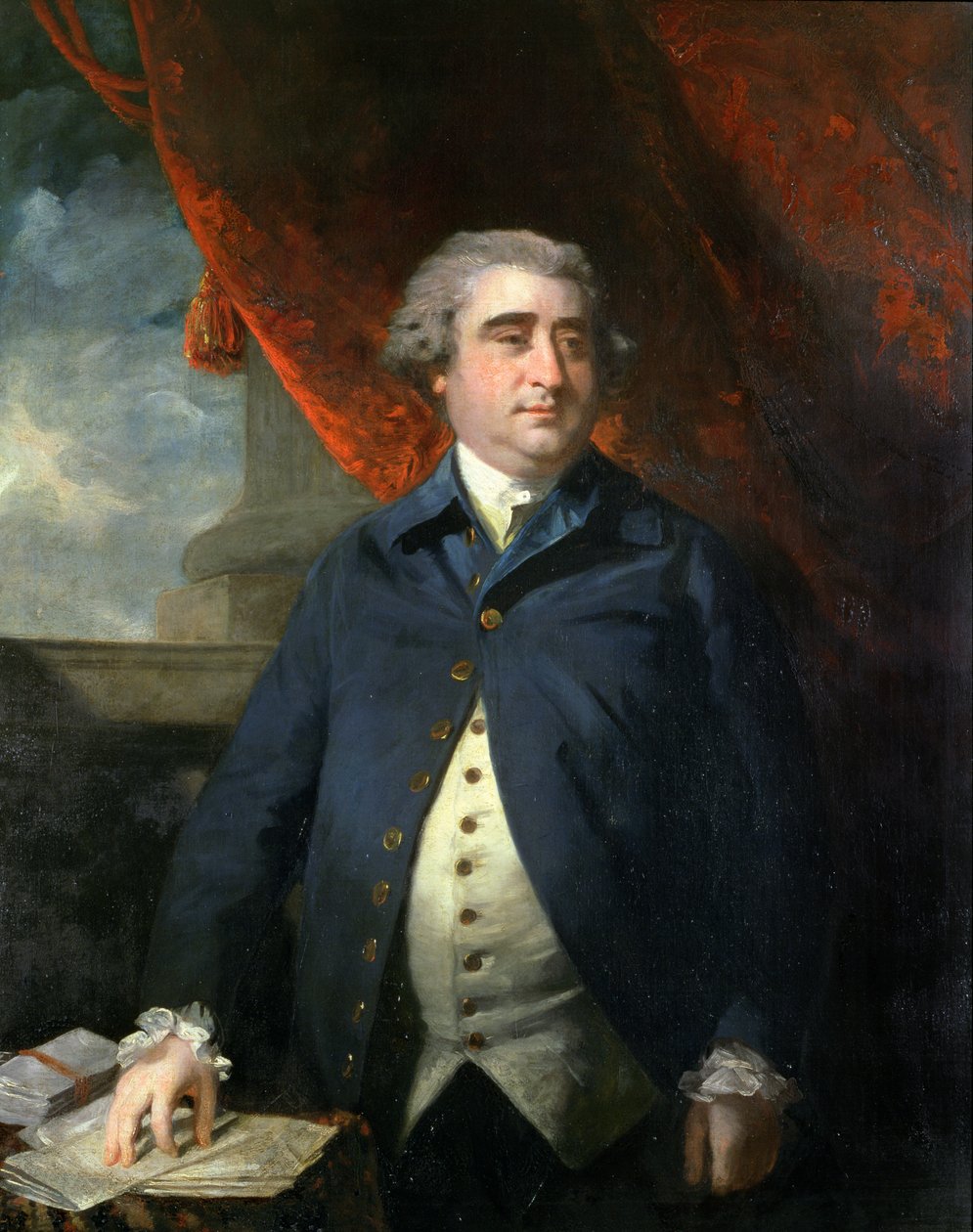 查尔斯詹姆斯福克斯（1749-1906）1782年 作者 约书亚·雷诺兹（Joshua Reynolds）