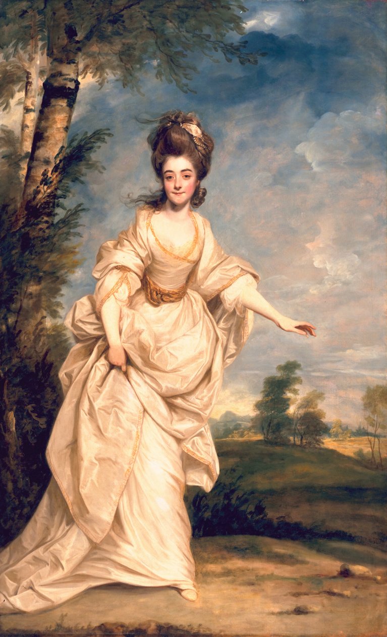 戴安娜，Viscountess Crosbie，1777年 作者 约书亚·雷诺兹（Joshua Reynolds）