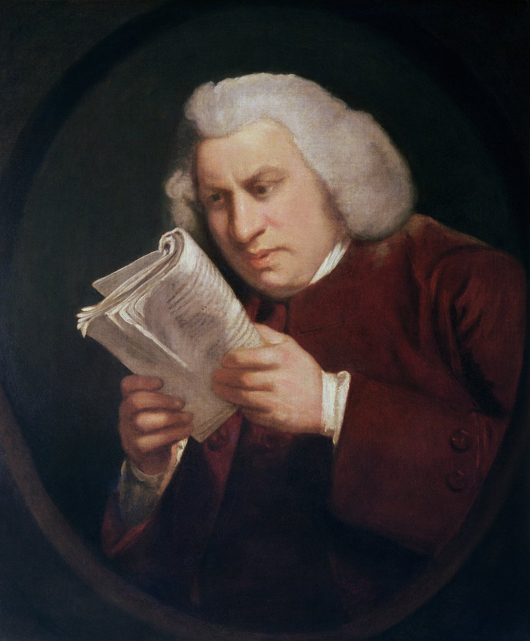 塞缪尔约翰逊博士（1709-84）1775 作者 约书亚·雷诺兹（Joshua Reynolds）