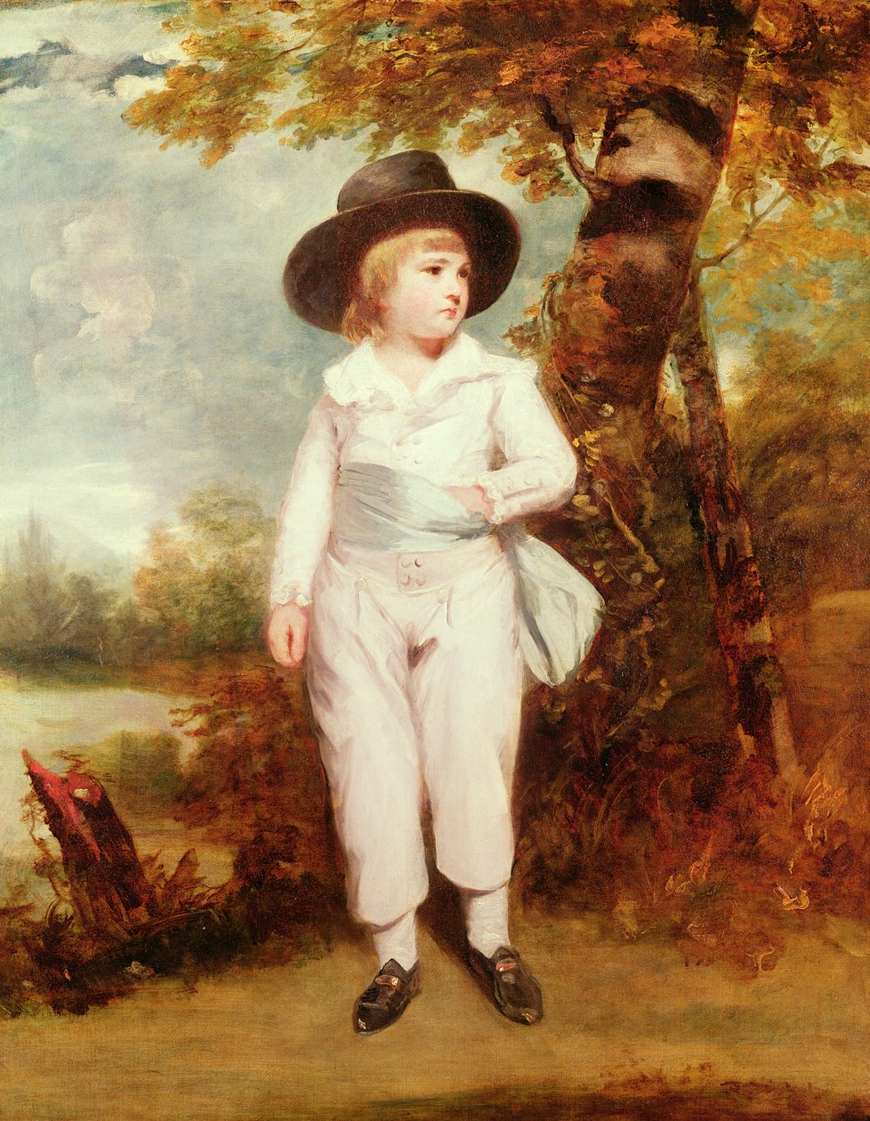约翰查尔斯斯宾塞，子爵奥斯托普，1786年 作者 约书亚·雷诺兹（Joshua Reynolds）