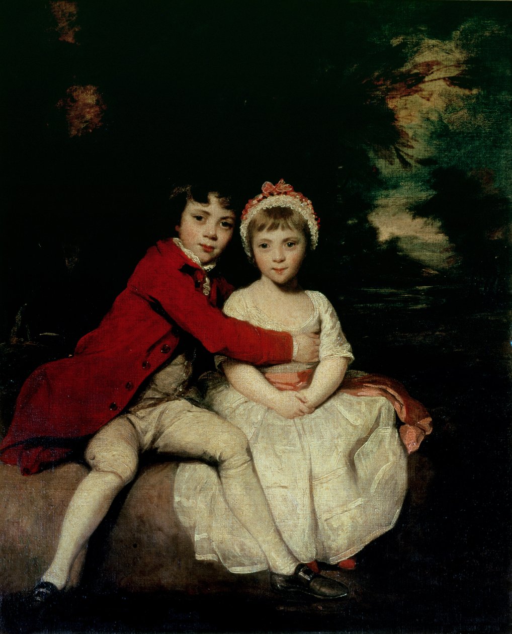 约翰帕克和他的妹妹特丽莎，1779年 作者 约书亚·雷诺兹（Joshua Reynolds）