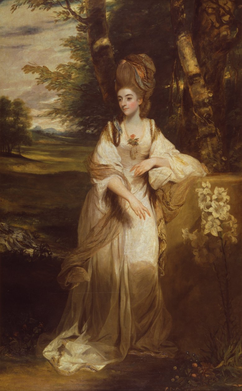 Bampfylde夫人 作者 约书亚·雷诺兹（Joshua Reynolds）