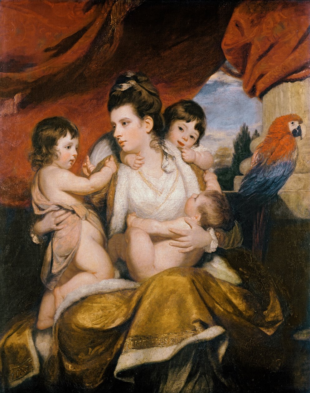 1773年Lady Cockburn和她的三个长子 作者 约书亚·雷诺兹（Joshua Reynolds）