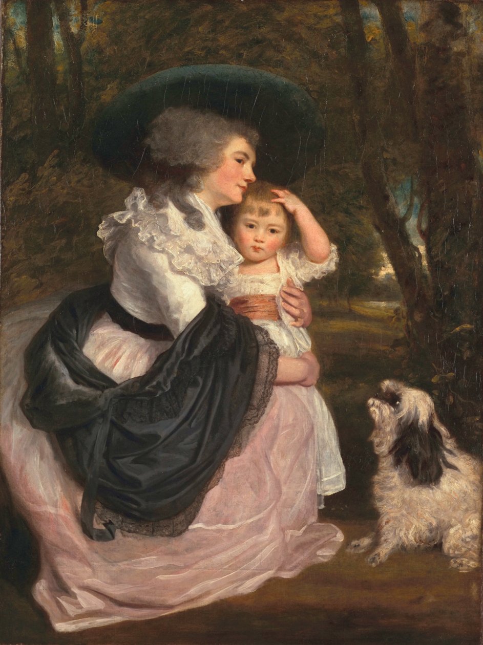 Lavinia，Countess Spencer和John Charles Spencer，子爵Althorp，后来的Earl Spencer，1783-84 作者 约书亚·雷诺兹（Joshua Reynolds）