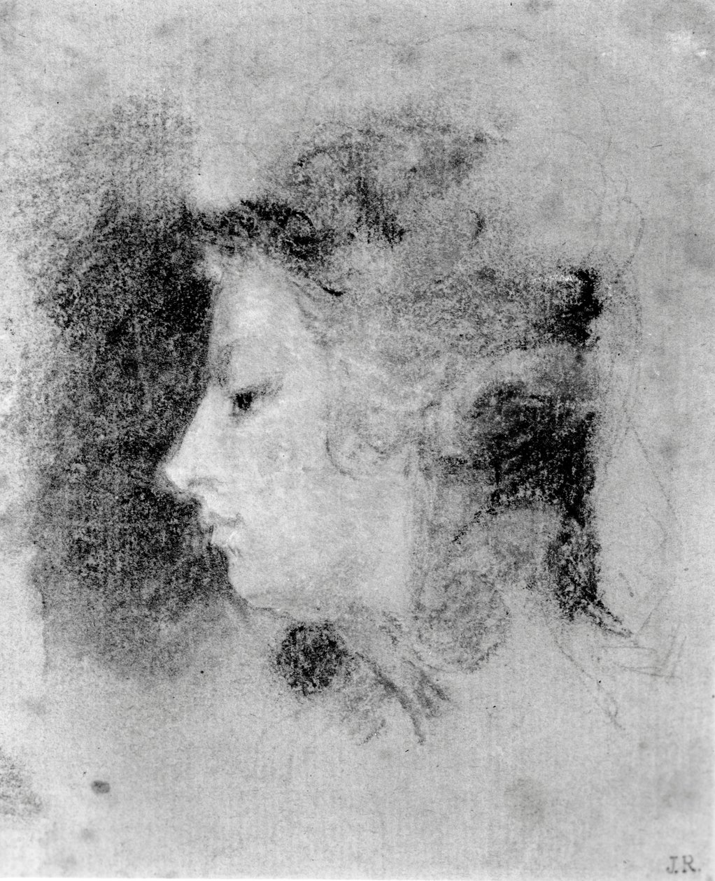 Mary&39;Perdita&39;Robinson，1783年（粉笔在纸上） 作者 约书亚·雷诺兹（Joshua Reynolds）