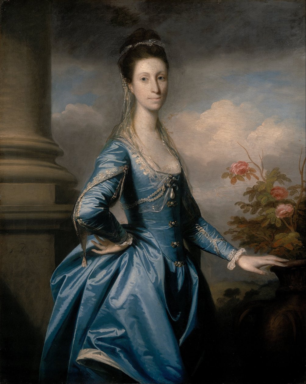 伊丽莎白英格拉姆小姐 作者 约书亚·雷诺兹（Joshua Reynolds）
