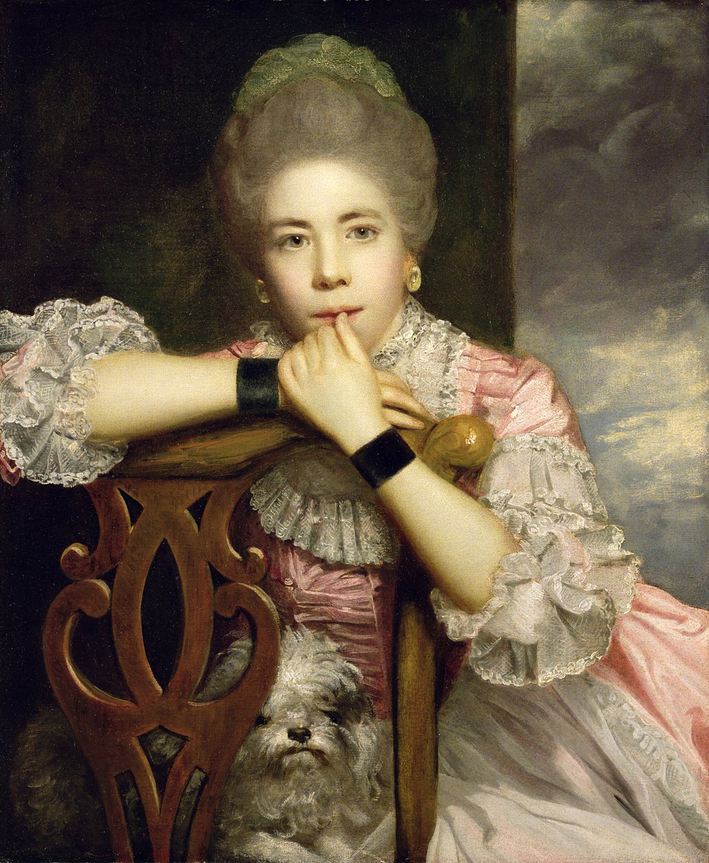 1771年，阿宾顿夫人在普雷瑞夫的“爱的爱”中担任普鲁小姐 作者 约书亚·雷诺兹（Joshua Reynolds）