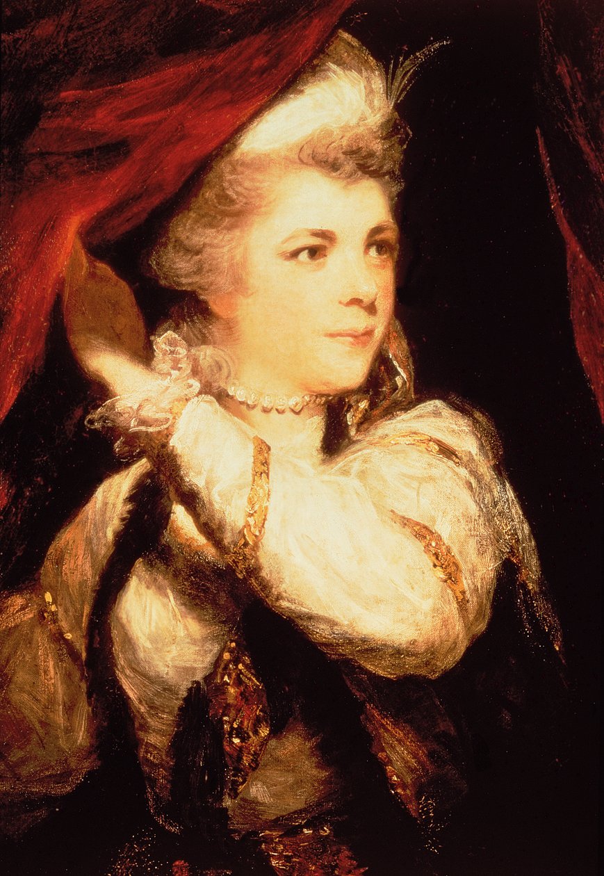 阿宾顿太太饰演罗迦娜1782-3 作者 约书亚·雷诺兹（Joshua Reynolds）