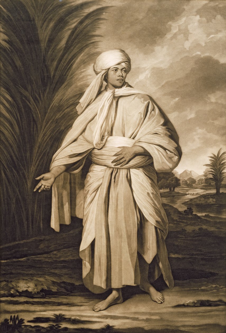 奥迈，由约翰雅各布雕刻，1777年（mezzotint） 作者 约书亚·雷诺兹（Joshua Reynolds）