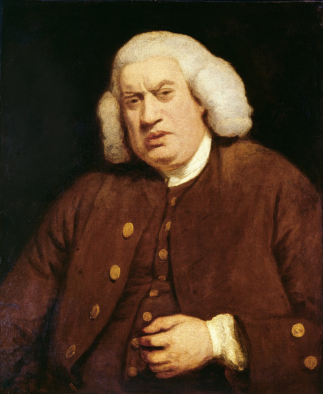 塞缪尔约翰逊博士的肖像（1709-84） 作者 约书亚·雷诺兹（Joshua Reynolds）
