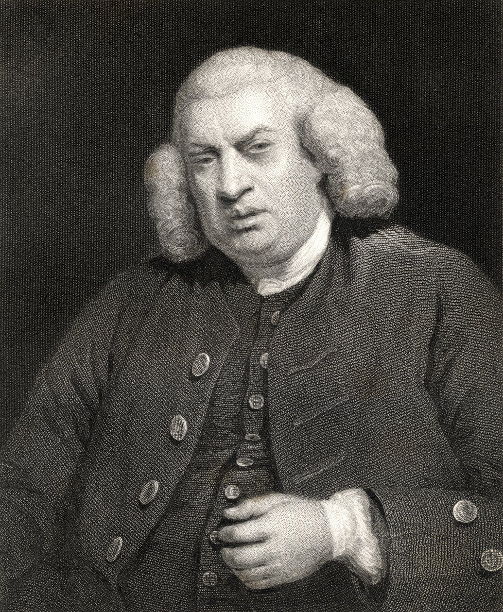 塞缪尔约翰逊博士的肖像（1709-84） 作者 约书亚·雷诺兹（Joshua Reynolds）