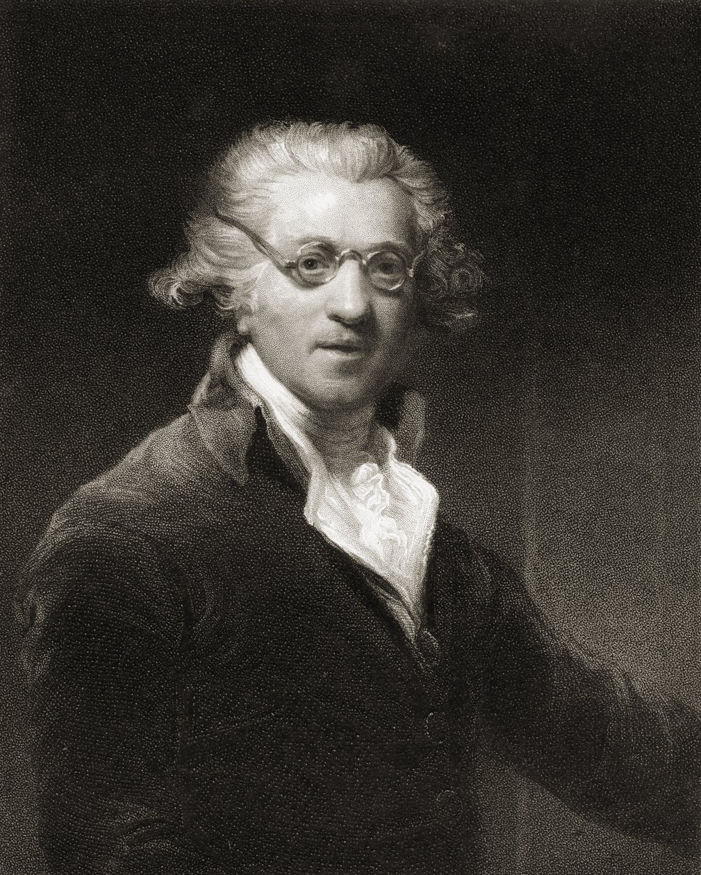 自画像，来自&39;肖像画廊&39;，发表于1833年 作者 约书亚·雷诺兹（Joshua Reynolds）