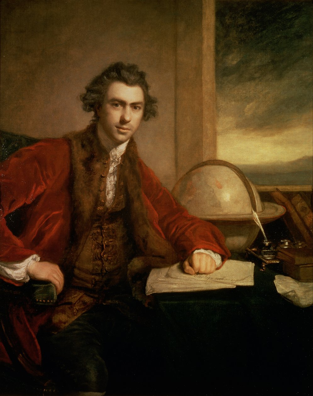 约瑟夫班克斯爵士（1743-1820），1771-72 作者 约书亚·雷诺兹（Joshua Reynolds）