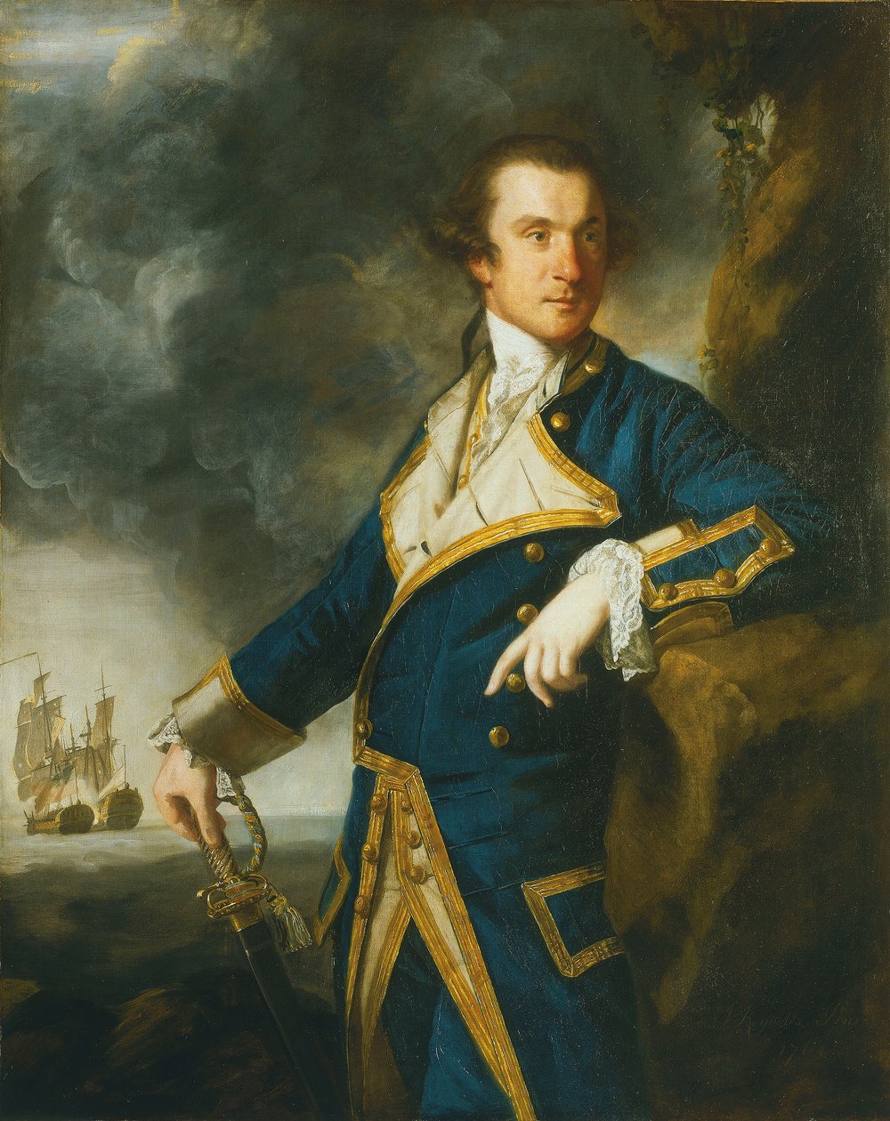 亚历山大-胡德上将 作者 约书亚·雷诺兹（Joshua Reynolds）