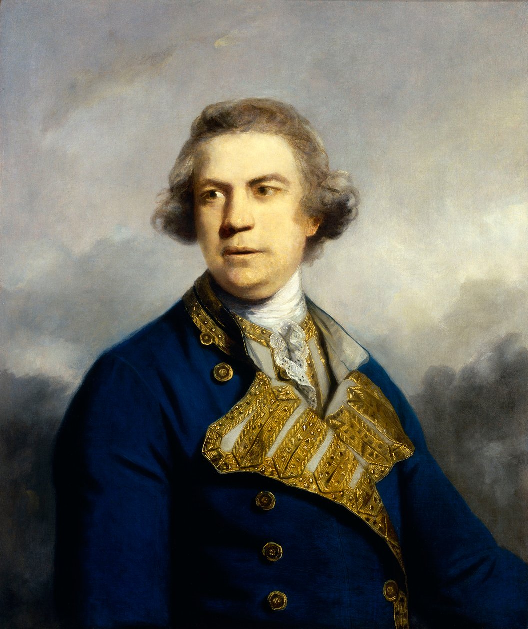 奥古斯都-基佩尔海军上将（1725-1786 年） 作者 约书亚·雷诺兹（Joshua Reynolds）