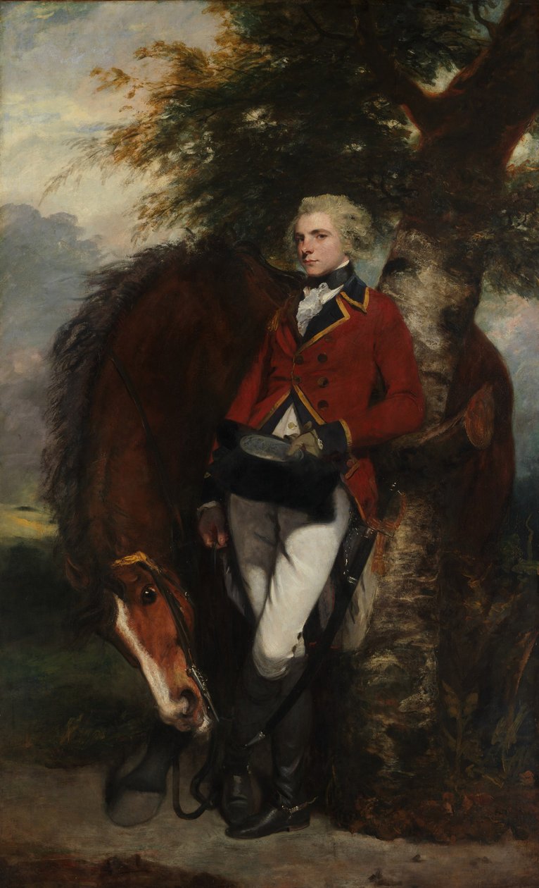 乔治KHCoussmaker上尉，1782年 作者 约书亚·雷诺兹（Joshua Reynolds）