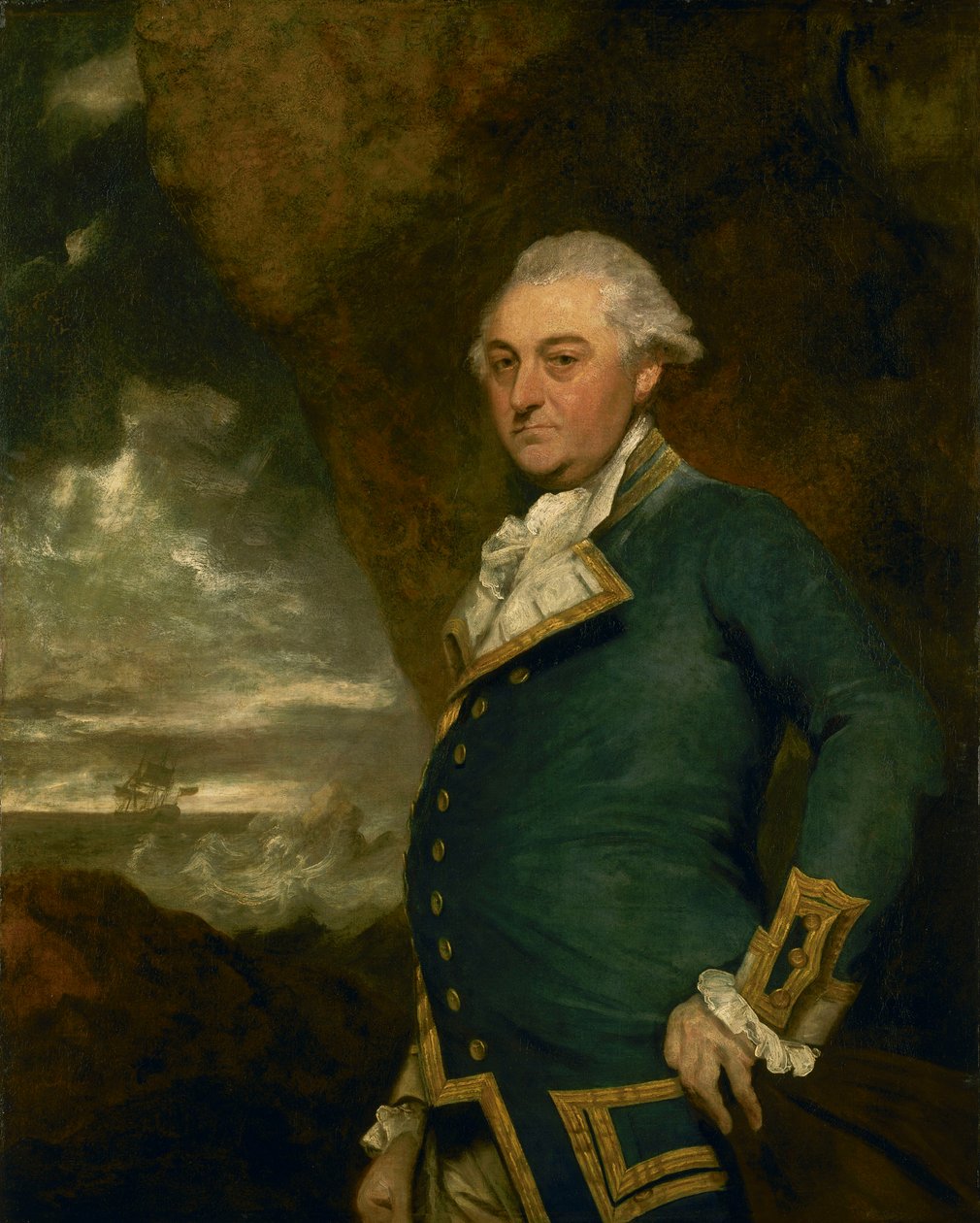 约翰-盖尔船长（1740-1805） 作者 约书亚·雷诺兹（Joshua Reynolds）
