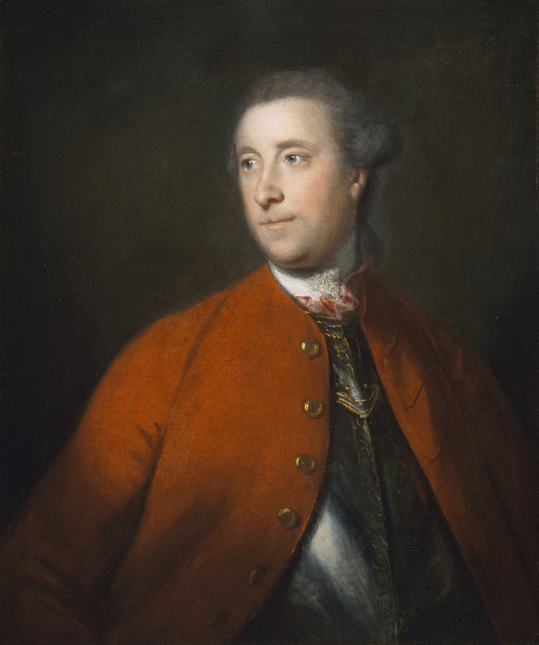 约翰巴林顿上校（第1764号）c.1758 作者 约书亚·雷诺兹（Joshua Reynolds）