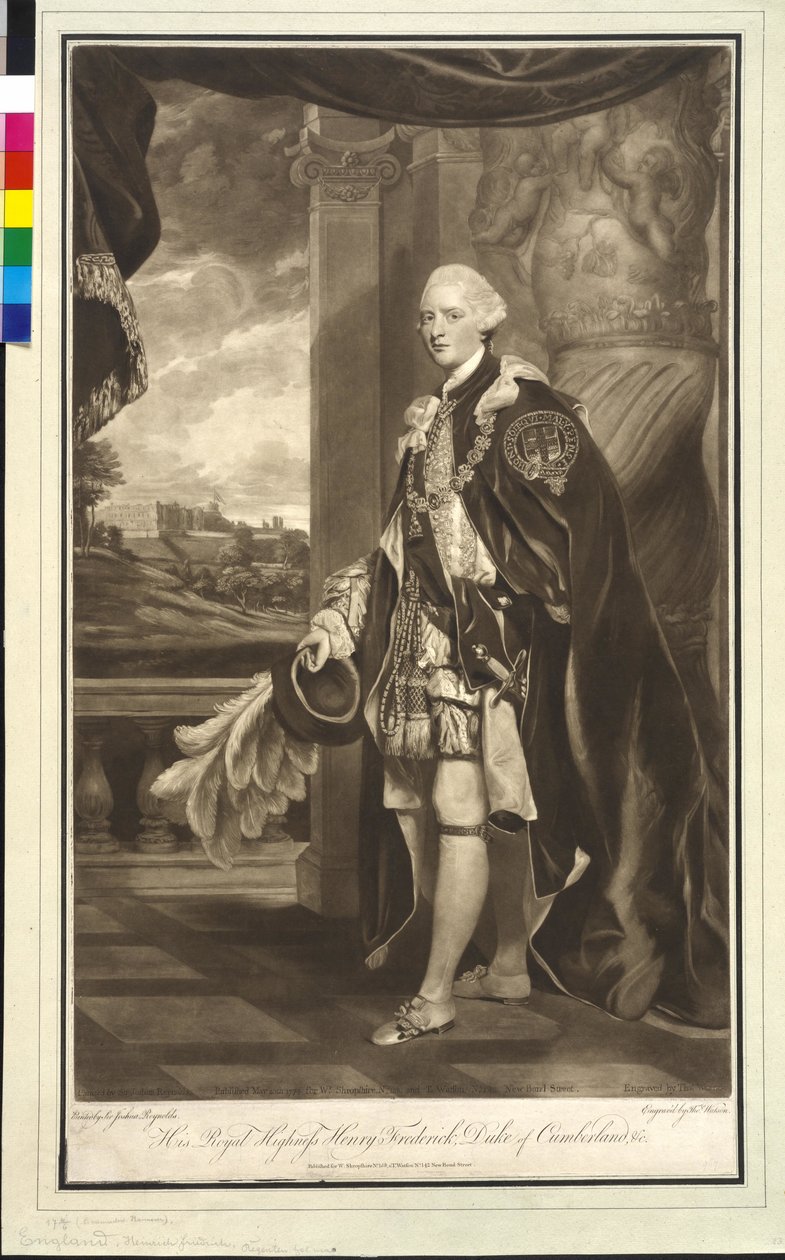坎伯兰和斯特拉赫恩公爵亨利-弗雷德里克 作者 约书亚·雷诺兹（Joshua Reynolds）