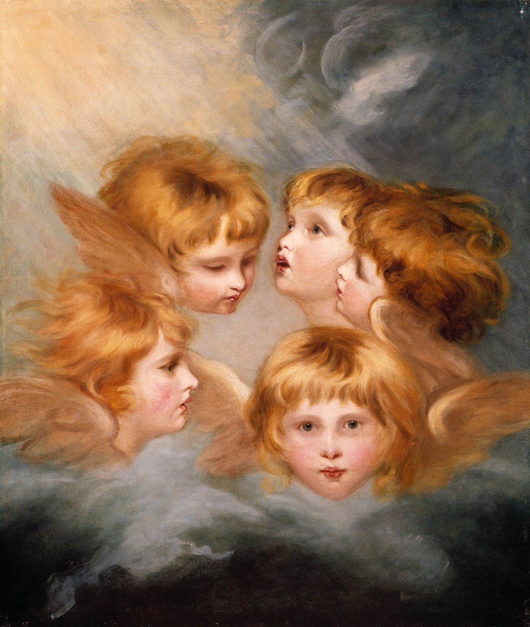 天使之首弗朗西丝-戈登小姐 作者 约书亚·雷诺兹（Joshua Reynolds）
