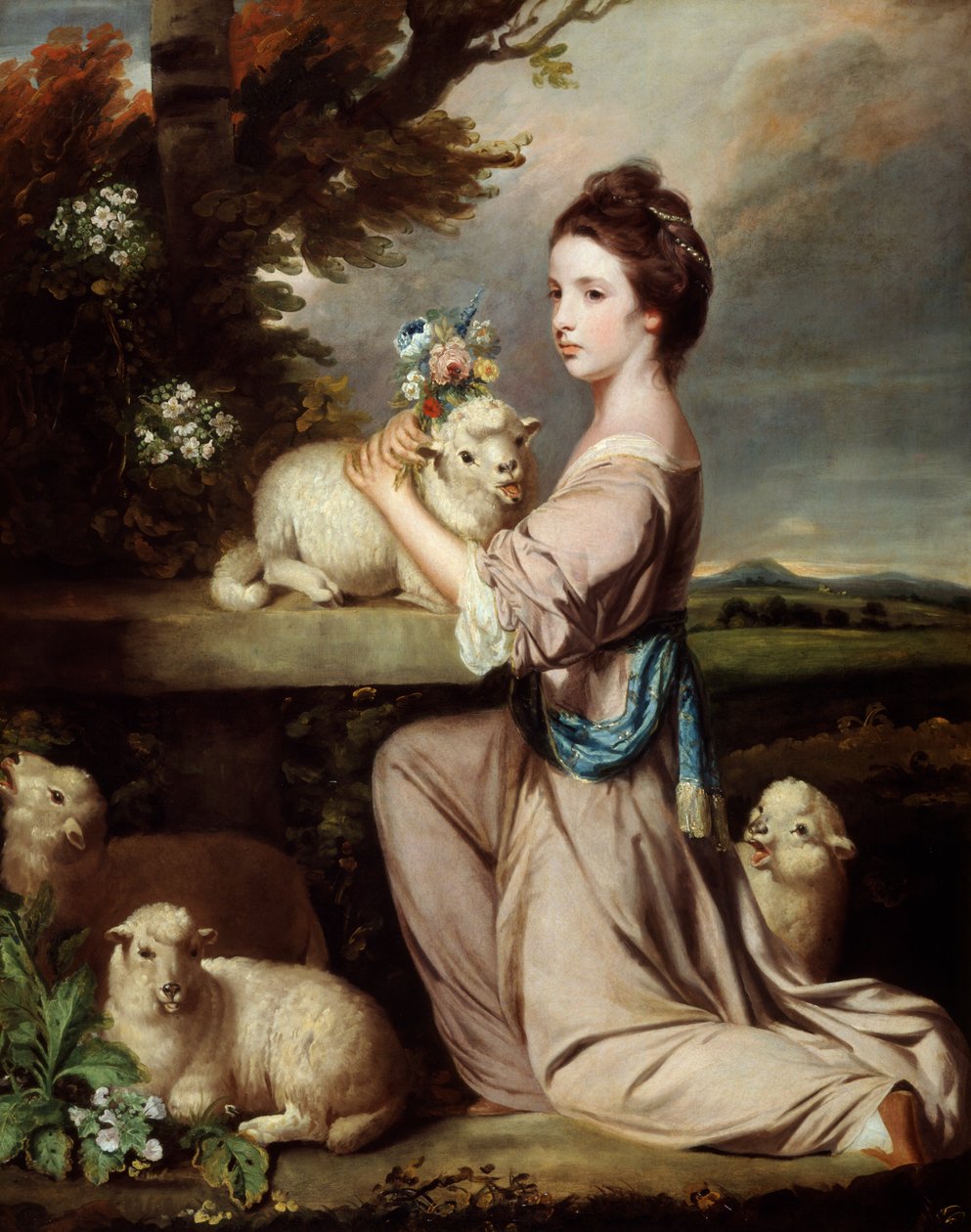 玛丽-莱斯利夫人 作者 约书亚·雷诺兹（Joshua Reynolds）