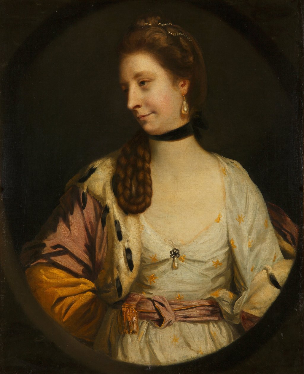 桑德斯夫人，1764年 作者 约书亚·雷诺兹（Joshua Reynolds）