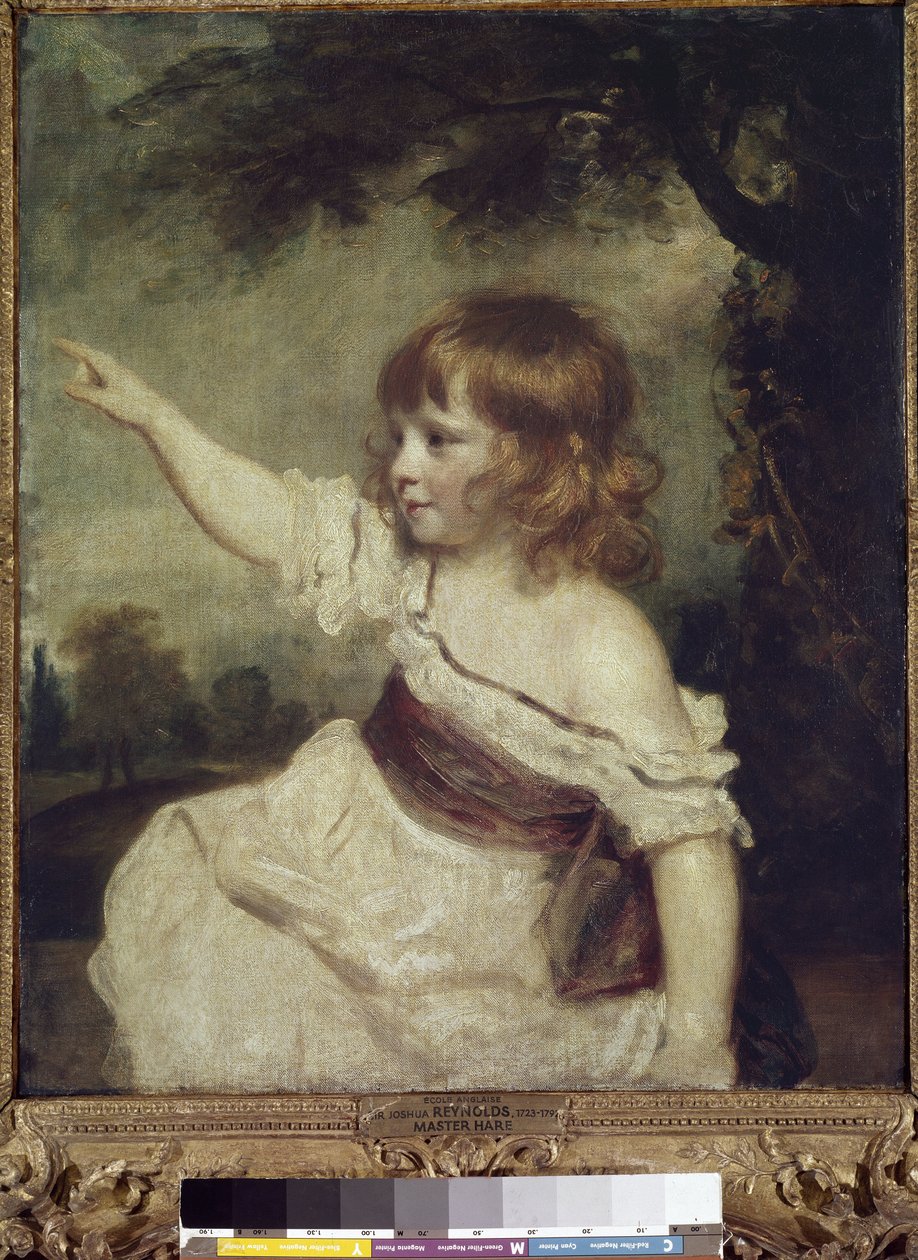 野兔大师（弗朗西斯·乔治·野兔（布面油画） 作者 约书亚·雷诺兹（Joshua Reynolds）
