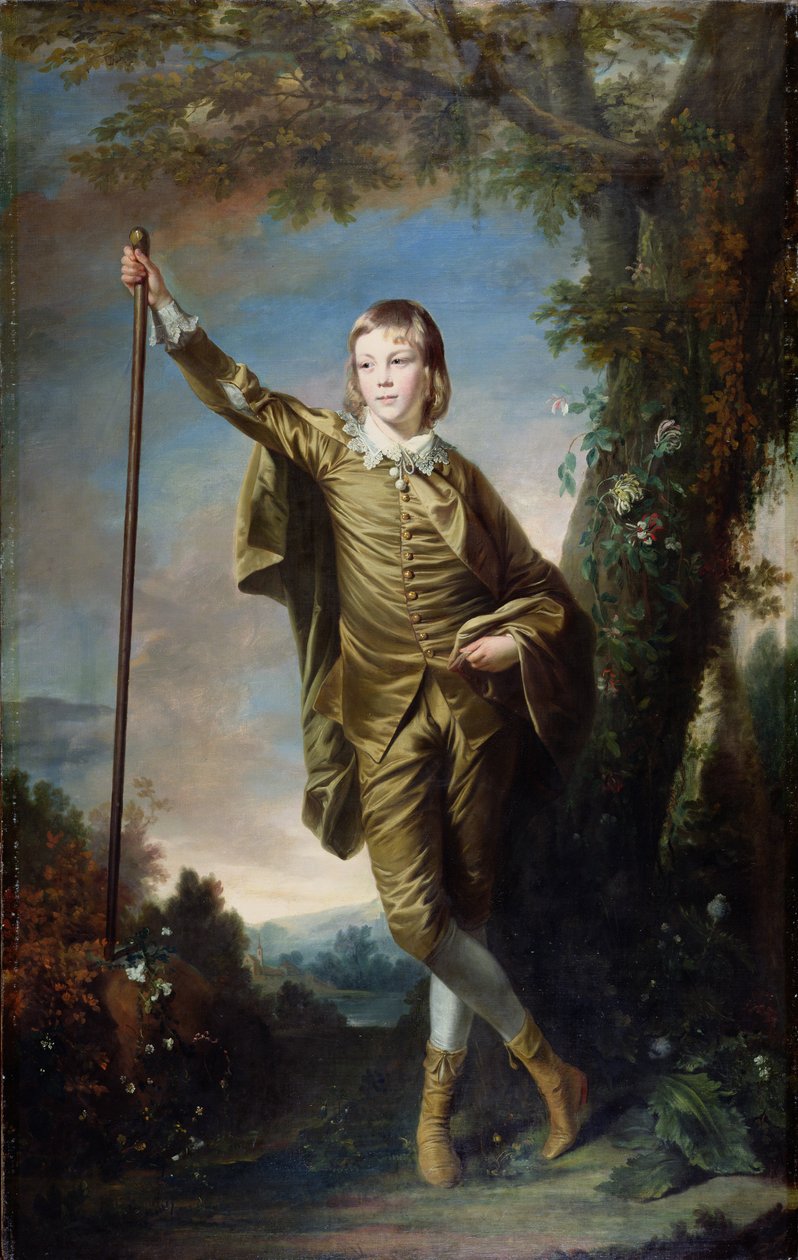 托马斯·李斯特大师（布朗男孩） 作者 约书亚·雷诺兹（Joshua Reynolds）