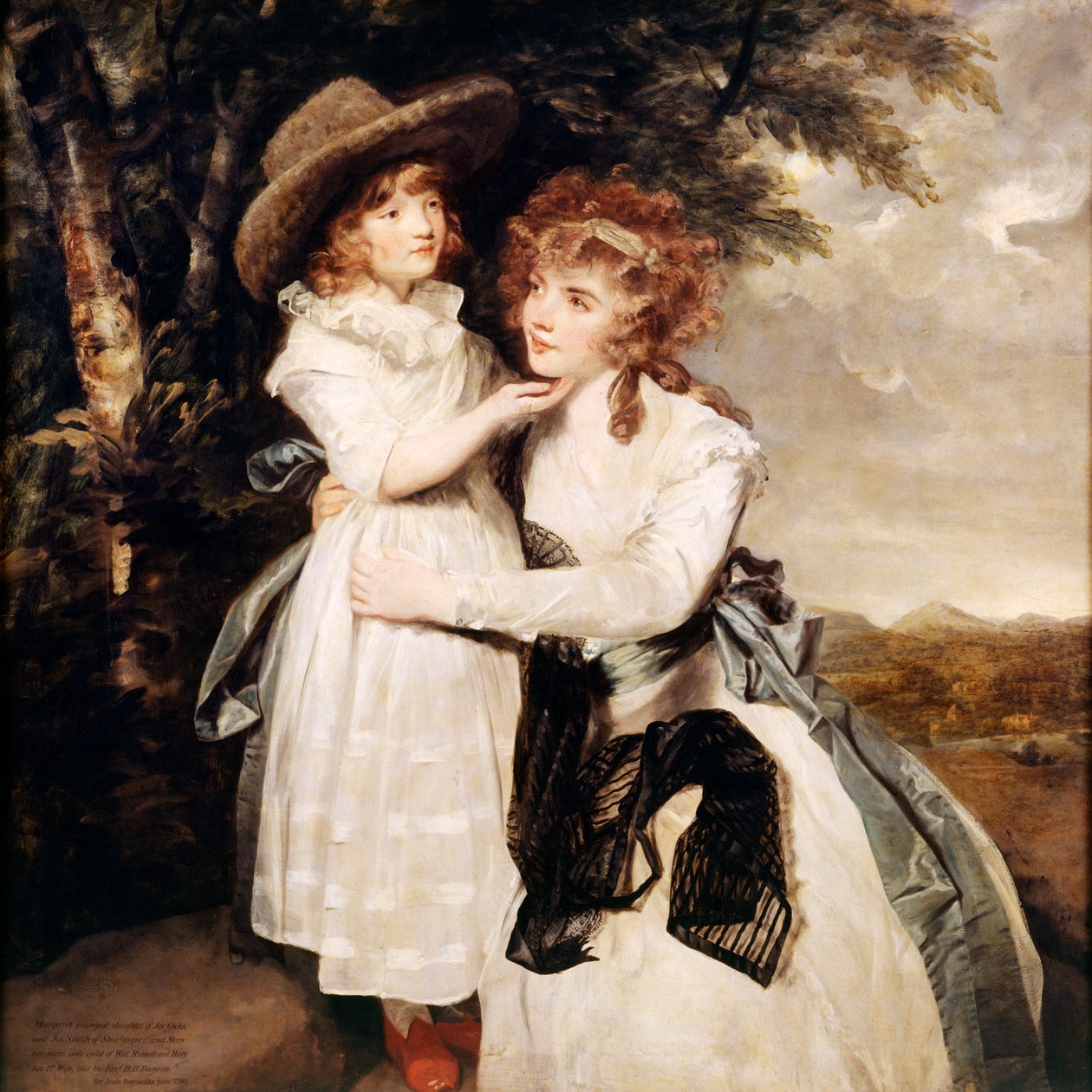 科克斯小姐和她的侄女 作者 约书亚·雷诺兹（Joshua Reynolds）