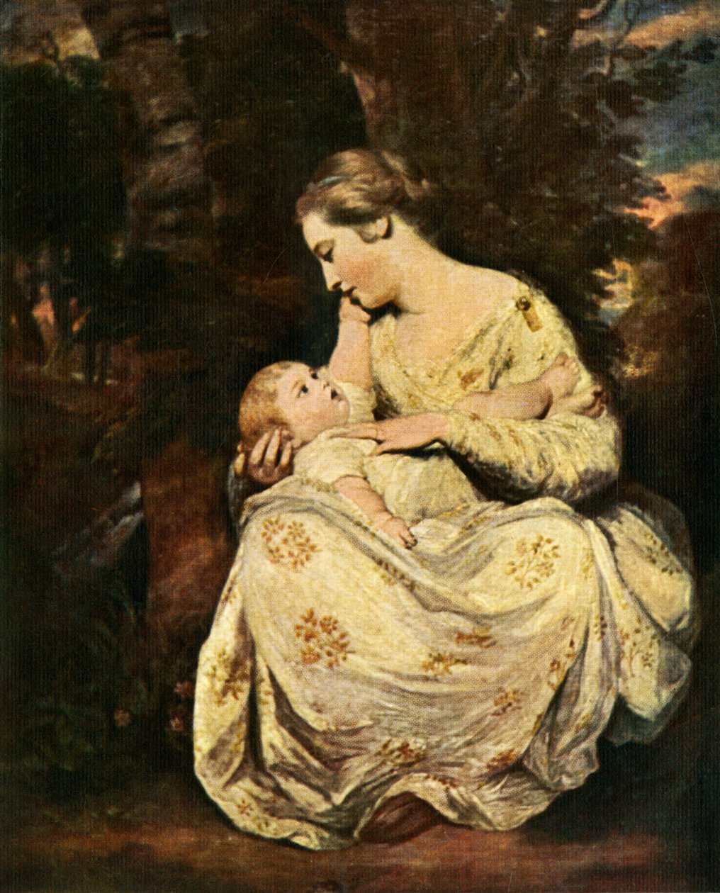 霍尔和太太夫人（1763-1764，c1912） 作者 约书亚·雷诺兹（Joshua Reynolds）