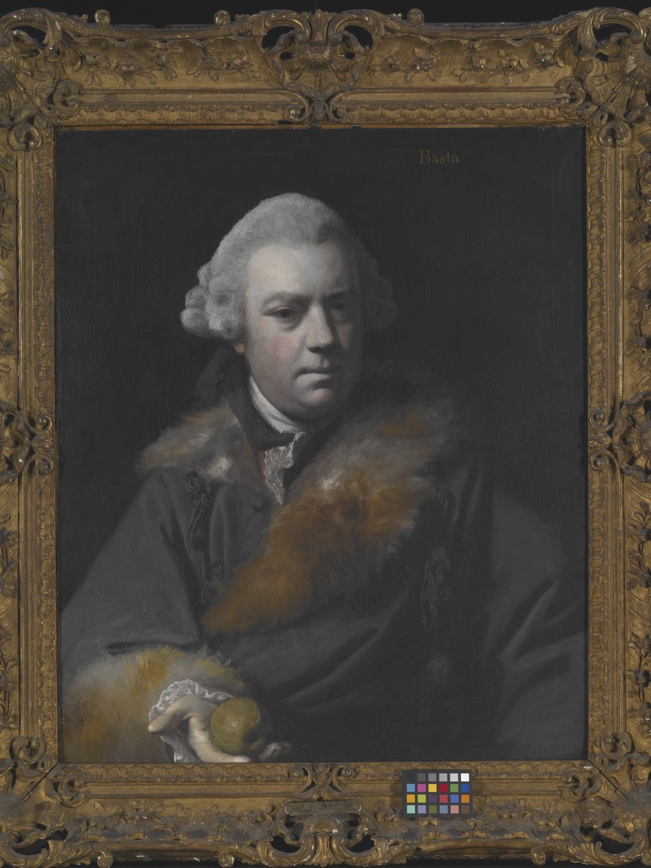托马斯-鲍尔比肖像（布面油画） 作者 约书亚·雷诺兹（Joshua Reynolds）