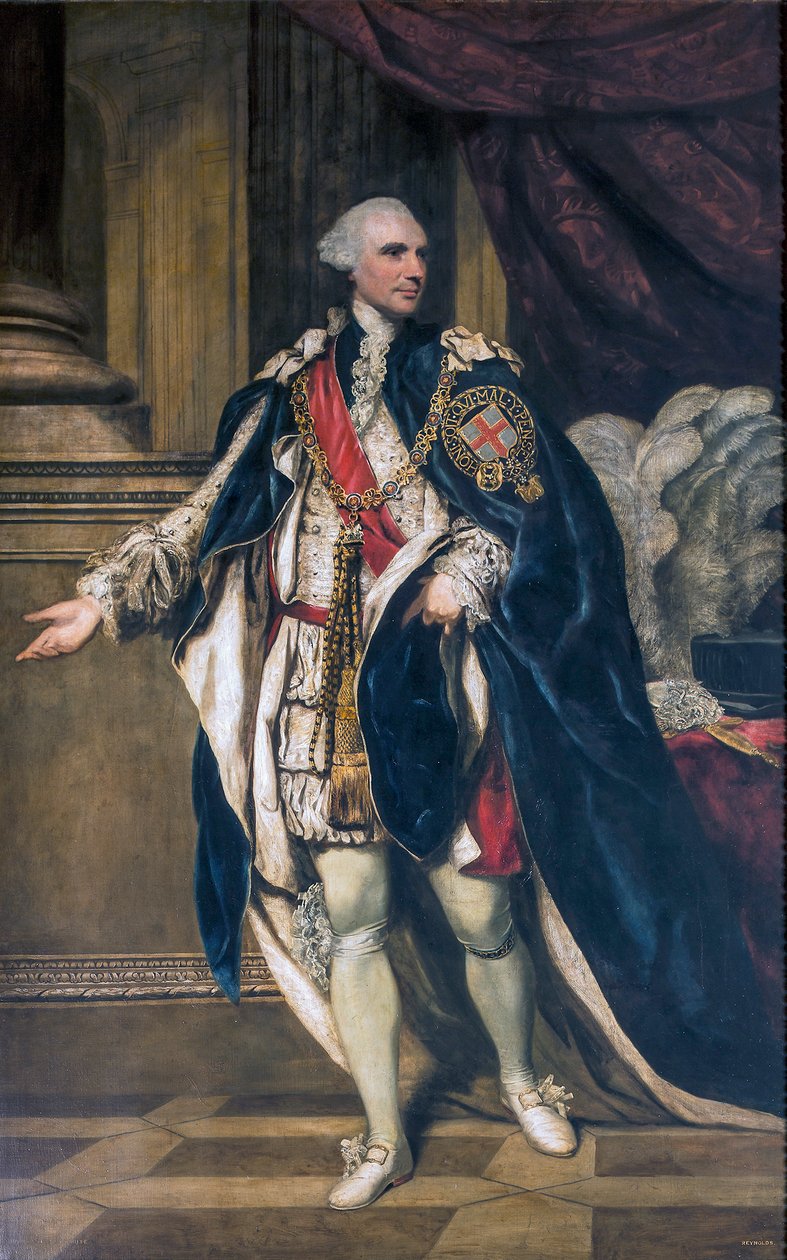 布特伯爵三世约翰-斯图亚特（1713-1792 年）肖像 作者 约书亚·雷诺兹（Joshua Reynolds）