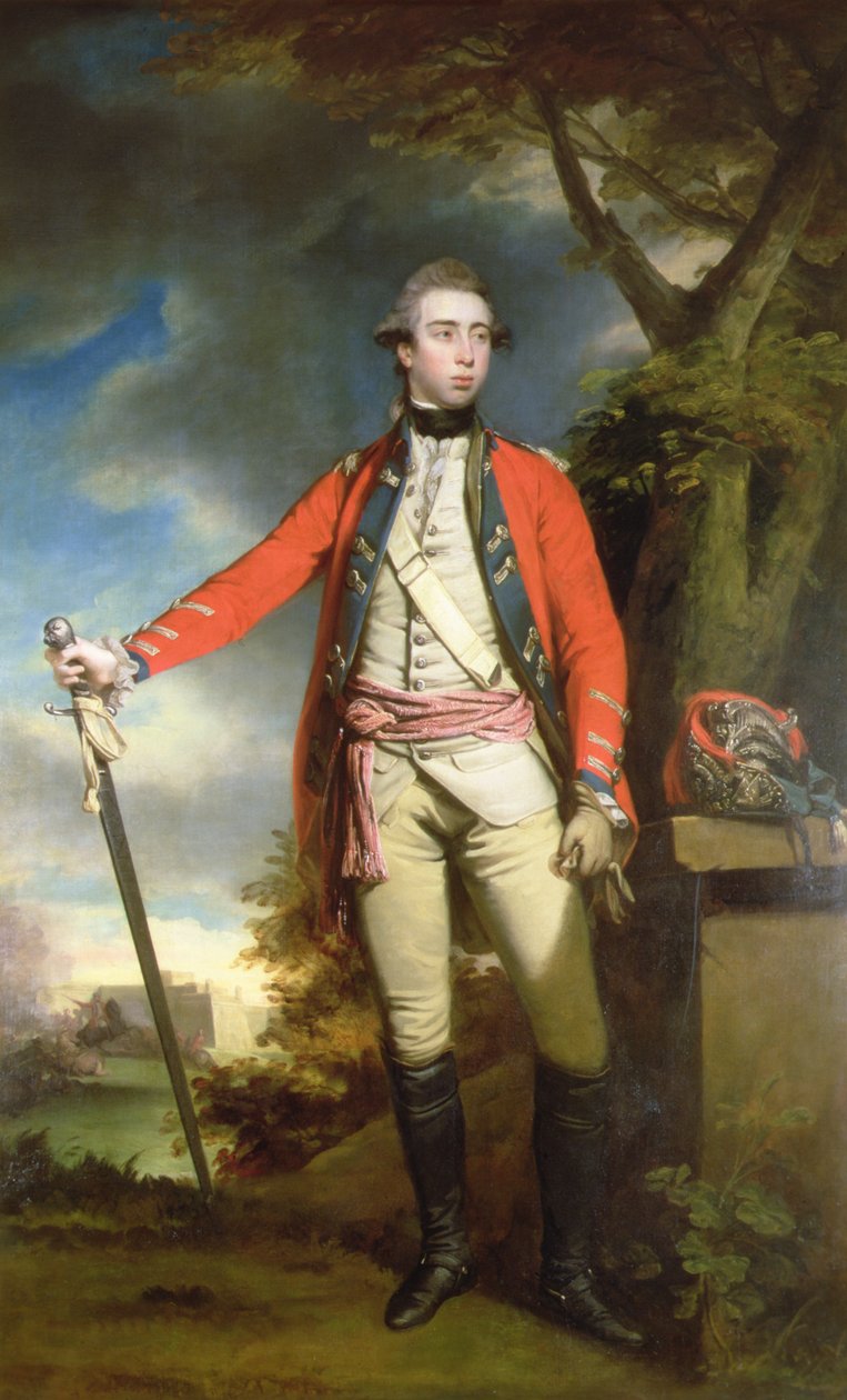 德-费拉尔勋爵肖像（布面油画） 作者 约书亚·雷诺兹（Joshua Reynolds）