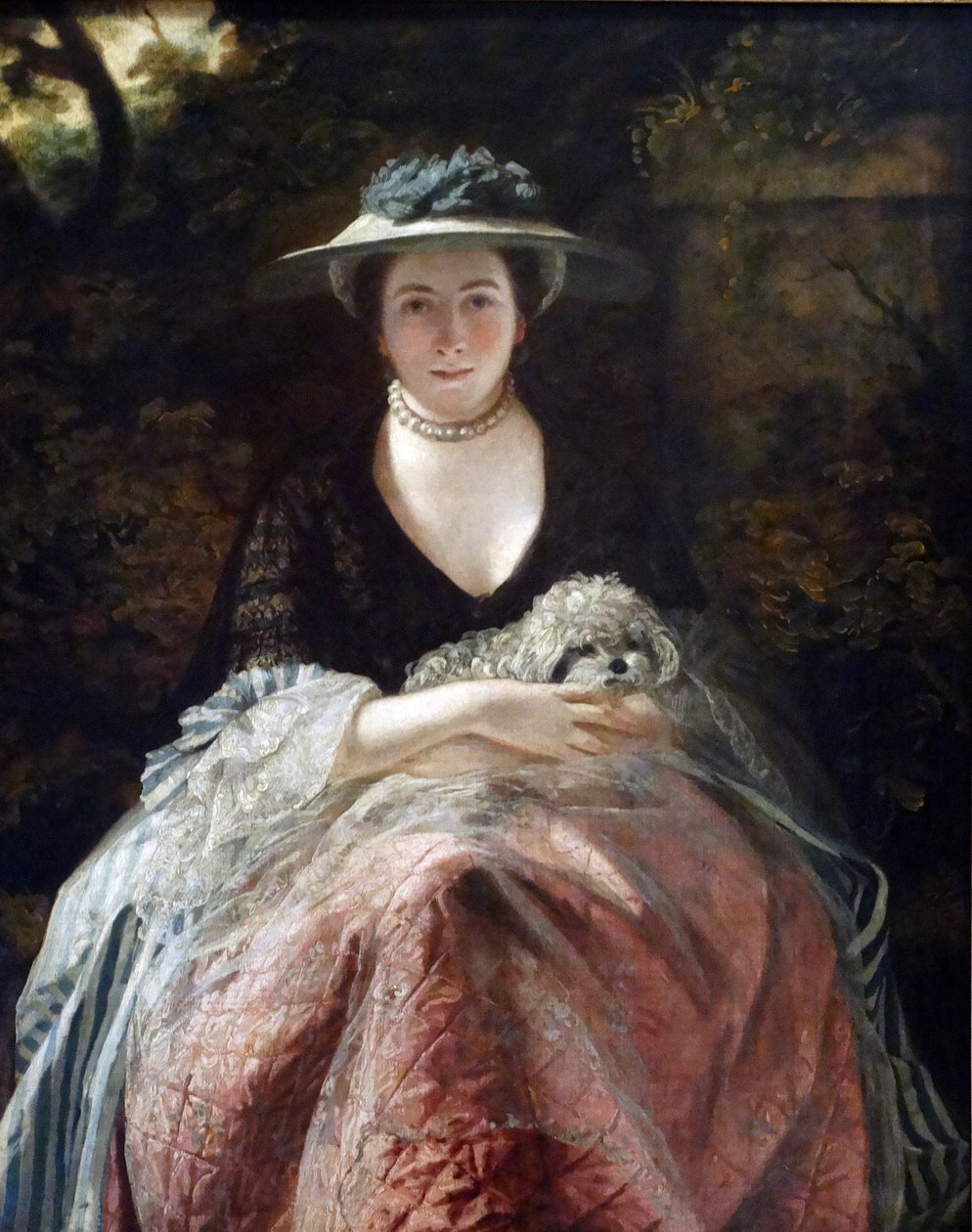 约书亚-雷诺兹爵士的《卡纳克夫人肖像 作者 约书亚·雷诺兹（Joshua Reynolds）