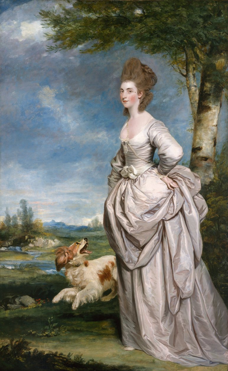 艾丽莎太太的肖像。 1777 作者 约书亚·雷诺兹（Joshua Reynolds）
