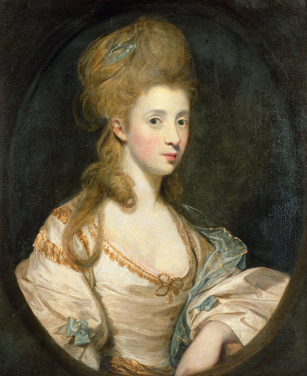 约翰·穆斯特夫人肖像c.1777-80 作者 约书亚·雷诺兹（Joshua Reynolds）