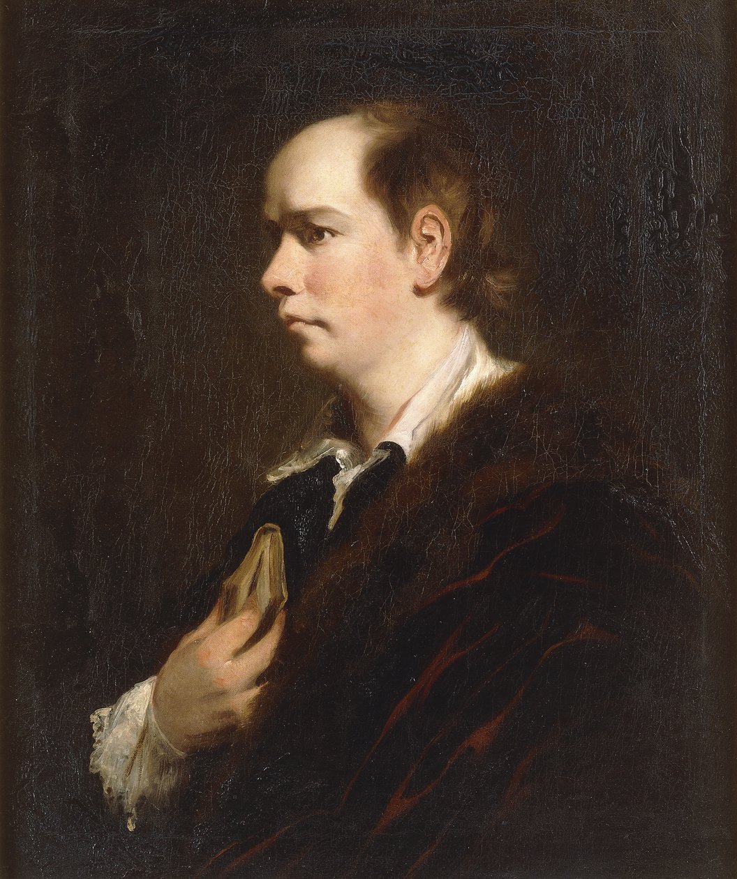 奥利弗·戈德史密斯的肖像 作者 约书亚·雷诺兹（Joshua Reynolds）