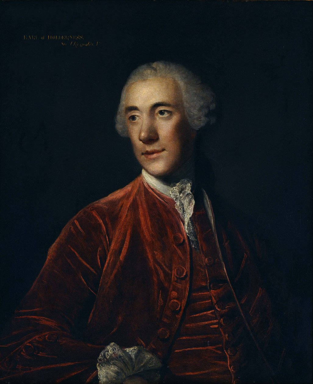 罗伯特·达西（Robert d&39;Arcy），第四任伯爵夫人 作者 约书亚·雷诺兹（Joshua Reynolds）