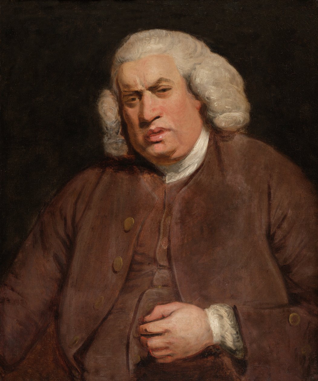 塞缪尔约翰逊 作者 约书亚·雷诺兹（Joshua Reynolds）
