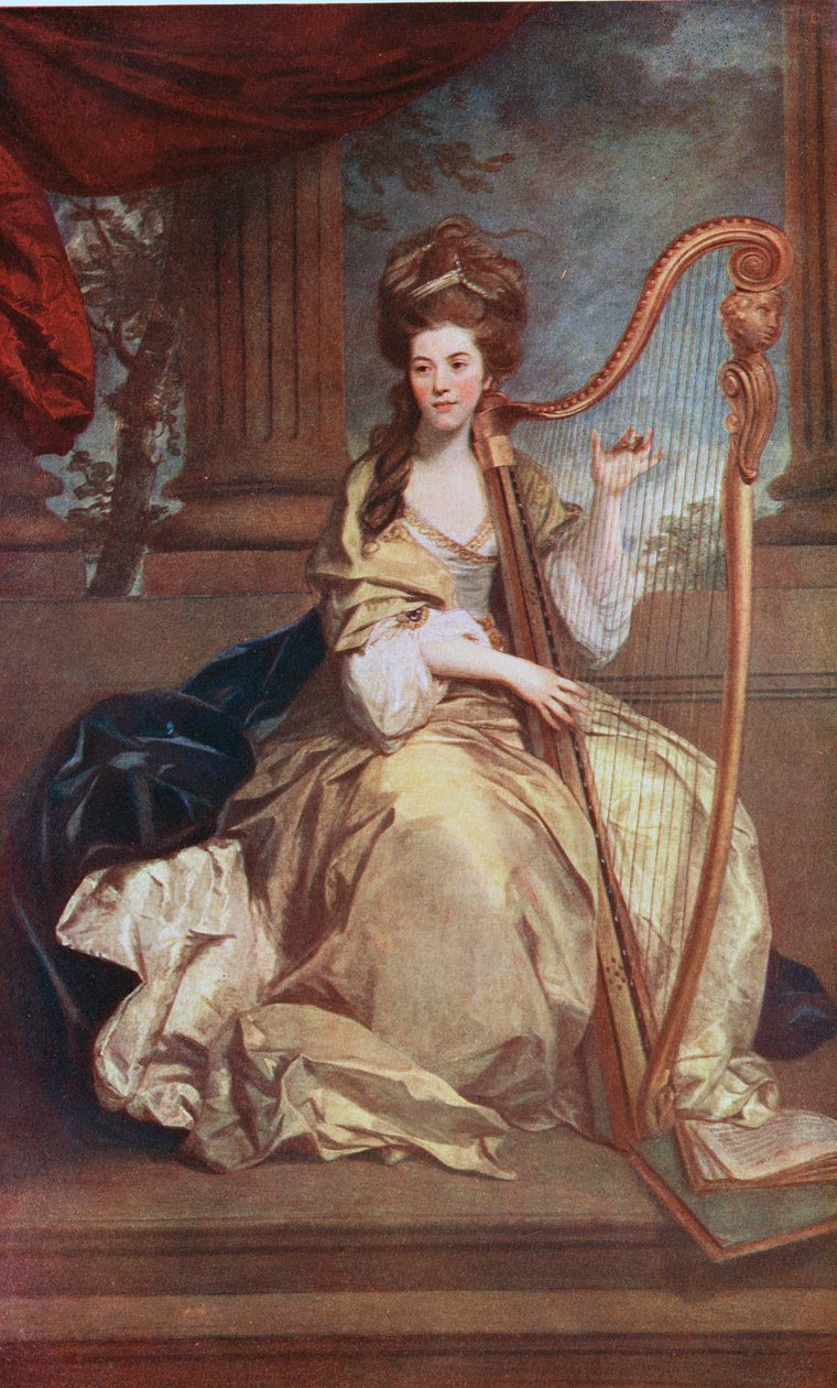 埃格林顿伯爵夫人，c1720-1740 作者 约书亚·雷诺兹（Joshua Reynolds）