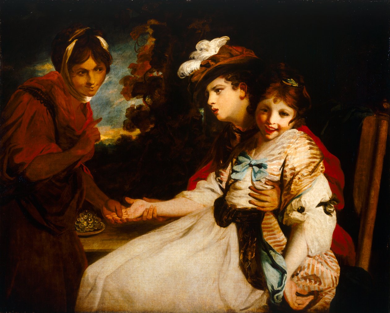 吉普赛算命师，c.1781（布面油画） 作者 约书亚·雷诺兹（Joshua Reynolds）