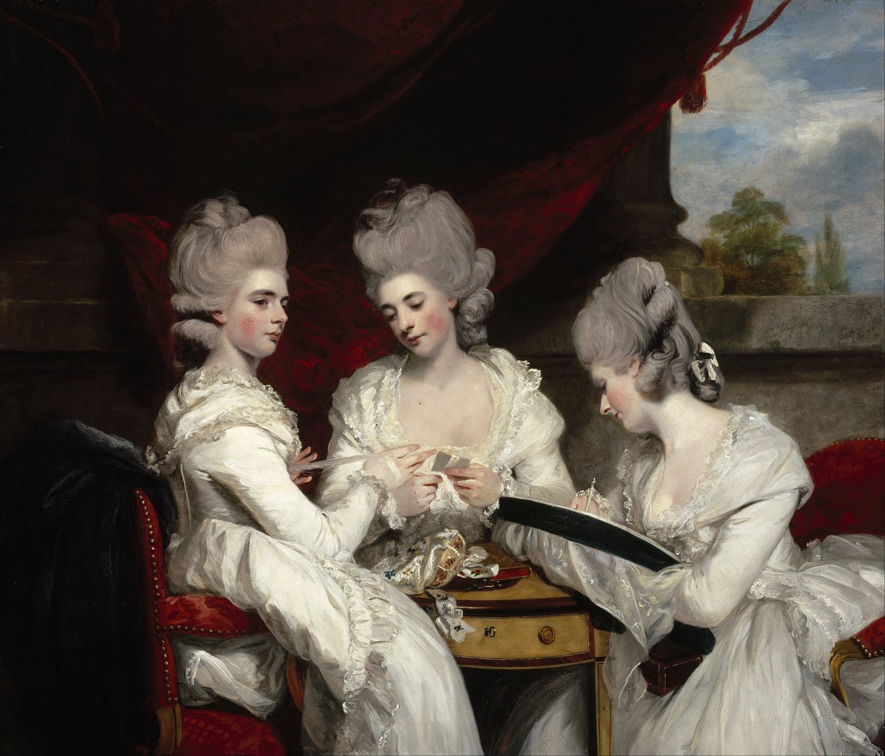瓦尔德格雷夫女士，1780年 作者 约书亚·雷诺兹（Joshua Reynolds）