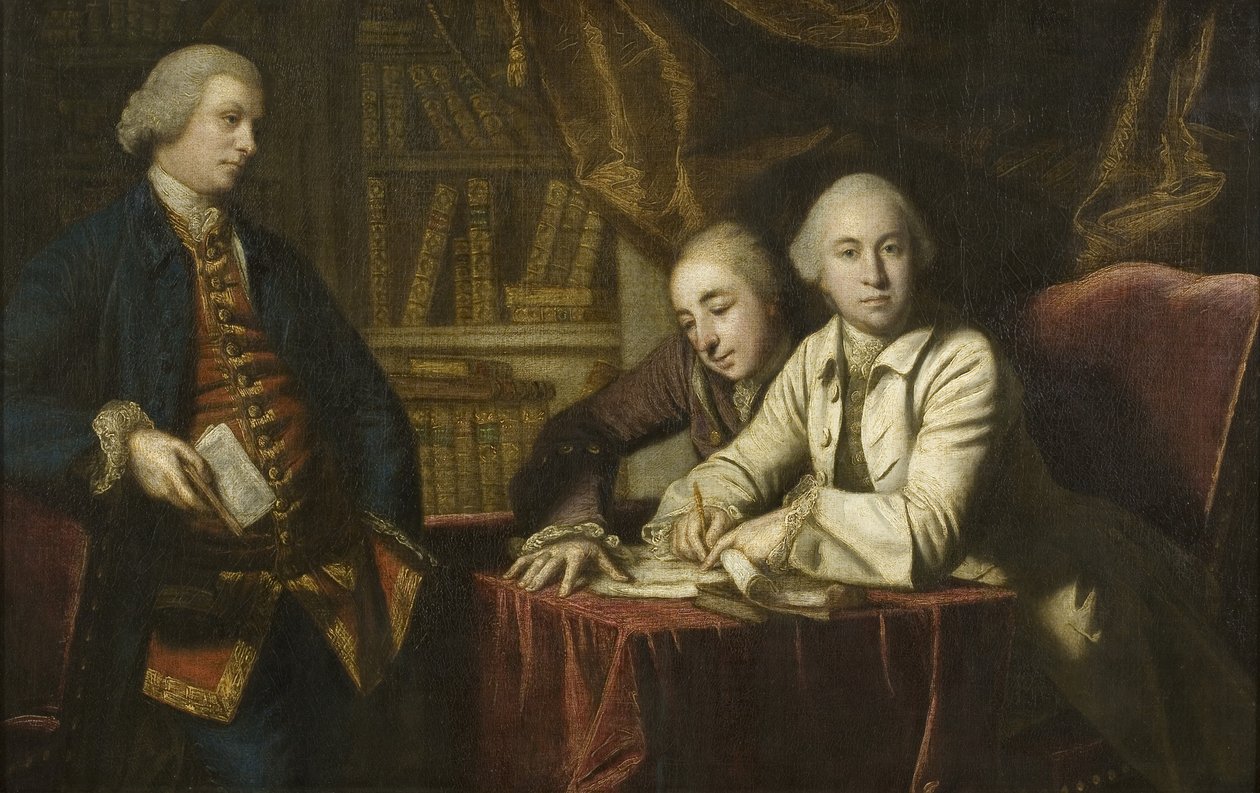 城外聚会，约1759年 作者 约书亚·雷诺兹（Joshua Reynolds）