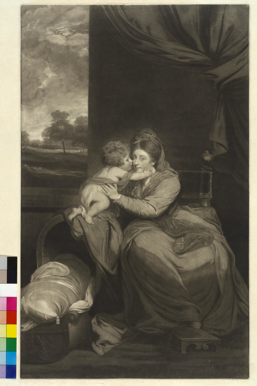 墨尔本伊丽莎白-兰姆子爵夫人 作者 约书亚·雷诺兹（Joshua Reynolds）